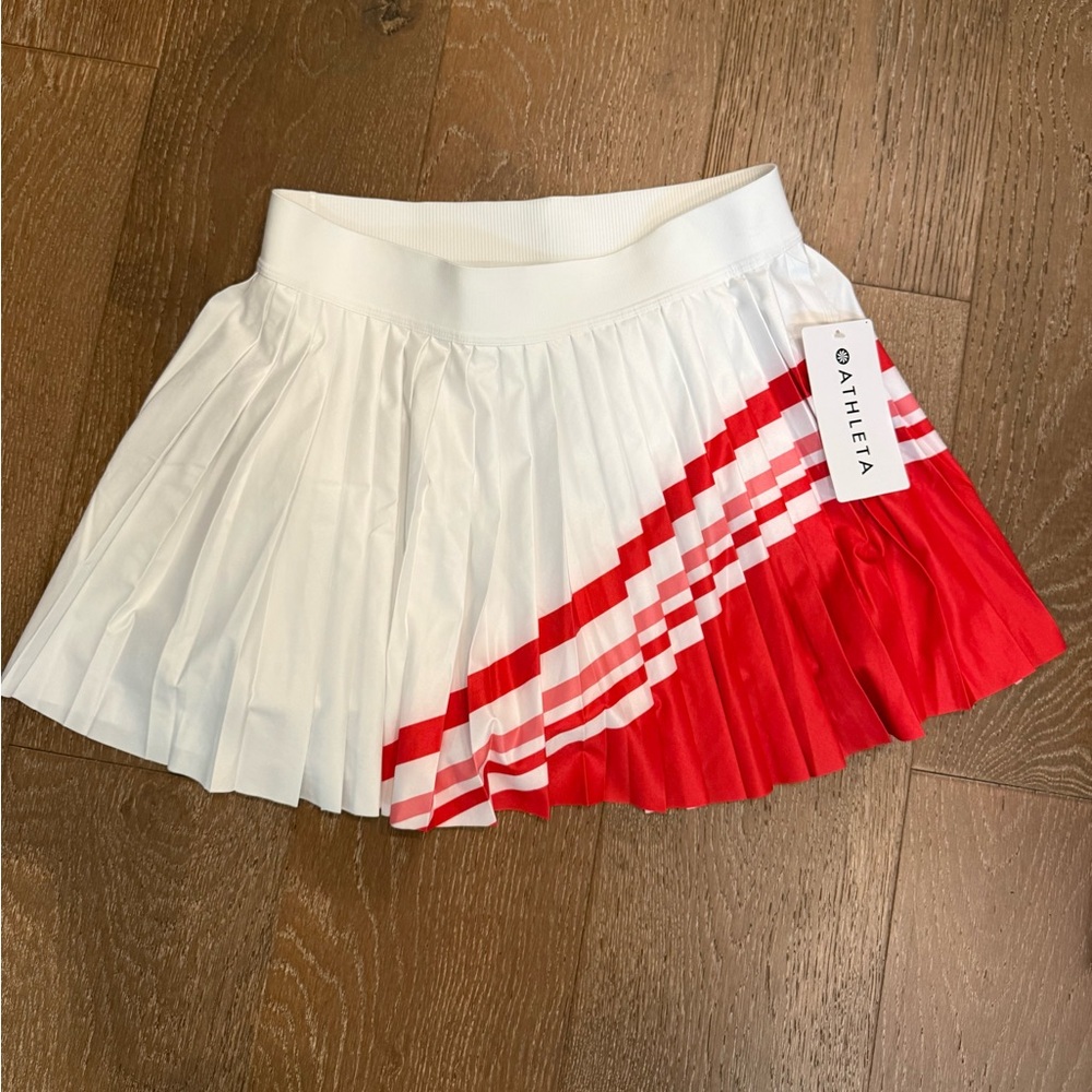 Athleta Matchpoint Pleated Colorblock Skort